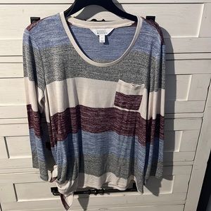 NWOT Long Sleeve Shirt Size L